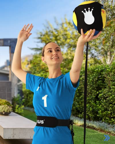image for Regius Volleyball Training Equipment 3.0 Premium Solo Trainer, Perfect