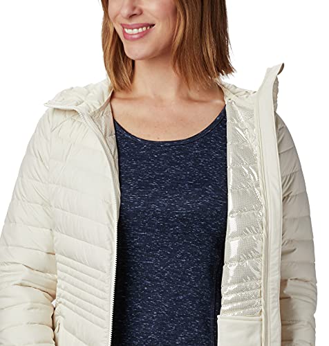 Image of Columbia Women Solid Powder Lite Mid Jacket Hoodie