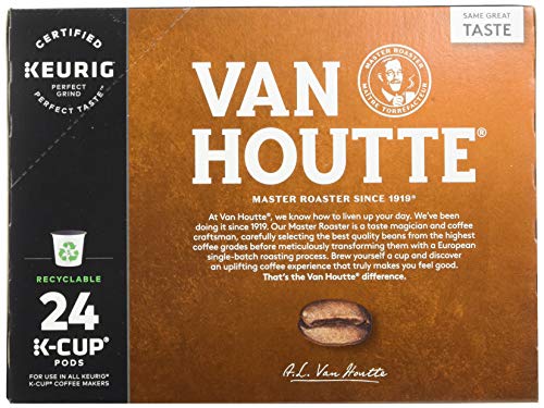 Van Houtte Raspberry Chocolate Truffle Coffee, K-Cup Portion Pack for Keurig Brewers (24 Count)