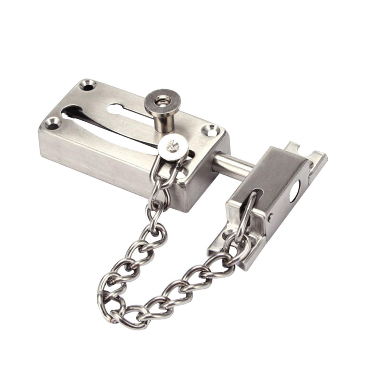 Cerradura de seguridad para puerta con cadena gruesa antirrobo