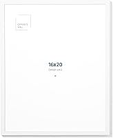 Vista 81 de Opposite Wall - Portarretratos de madera de roble macizo oscuro de 16 x 20 pulgadas - Ligero, versátil e inastillable - Póster o marco de fotos