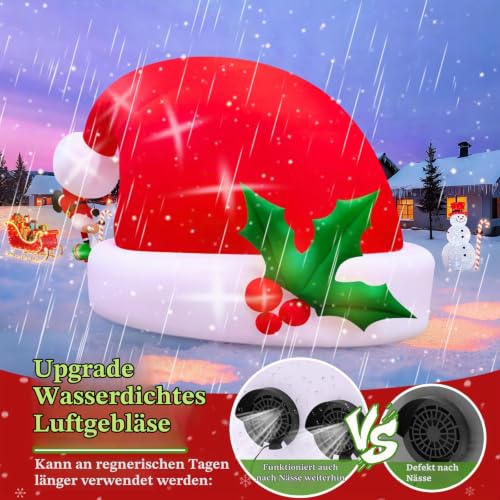 Kalolary 20 FT Aufblasbare Weihnachtsdekoration – Ansicht 4