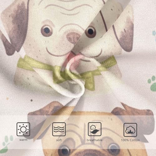 KLL Cute Dog Puppy Set Little Boys Comfort Briefs Underwear Breathable Children Panties3