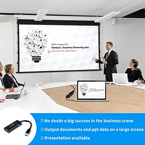 USB 2.0 / 3.0 to HDMI Adapter - External Video Graphics Card for Multiple Monitors 2048 X 1152 / 1920 X 1080 (Compatible for Windows 10/8.1/8/7)