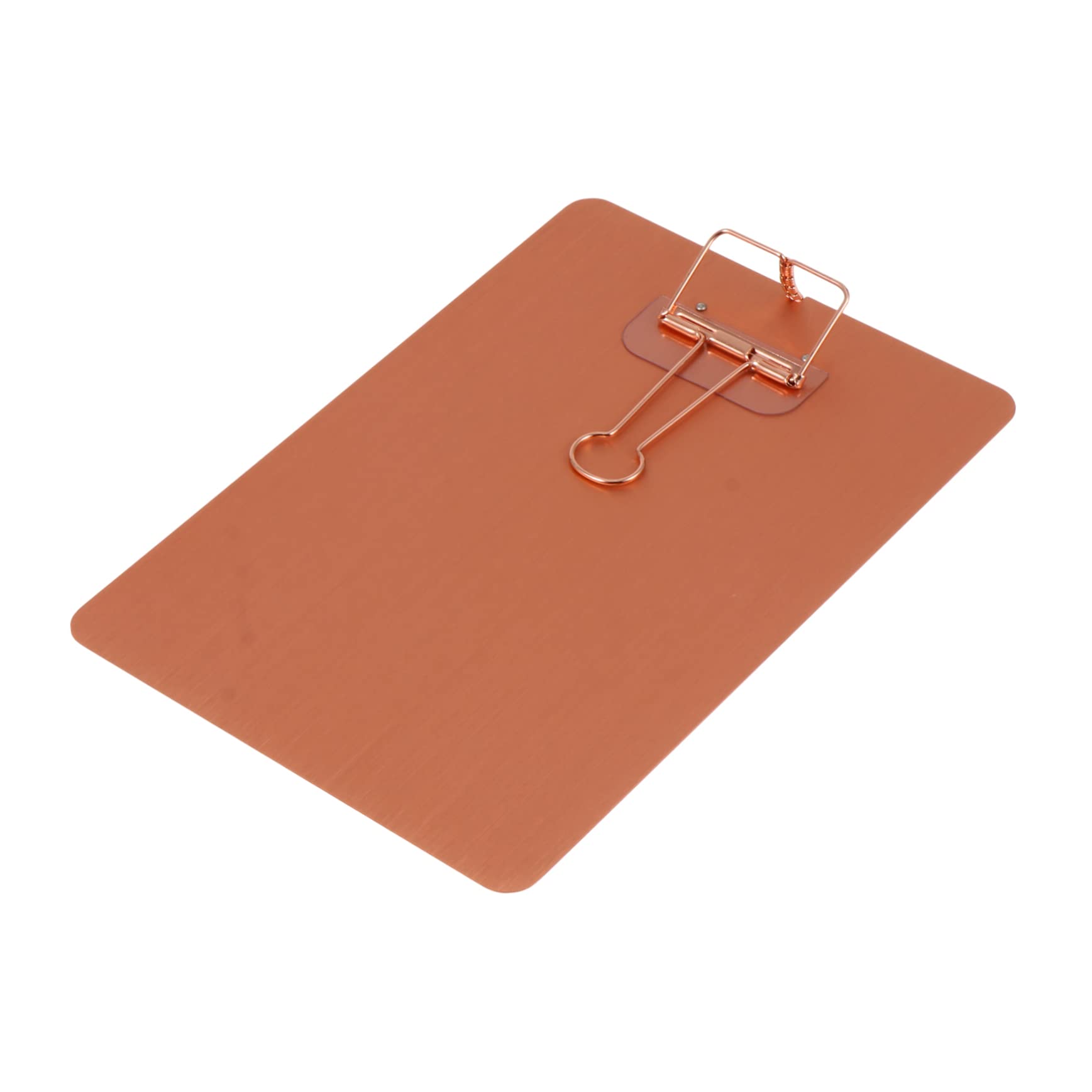 NUOBESTY 10piezas Portapapeles Inoxidable Clip Para Escritura Soporte Para Menús y Para y Escolar