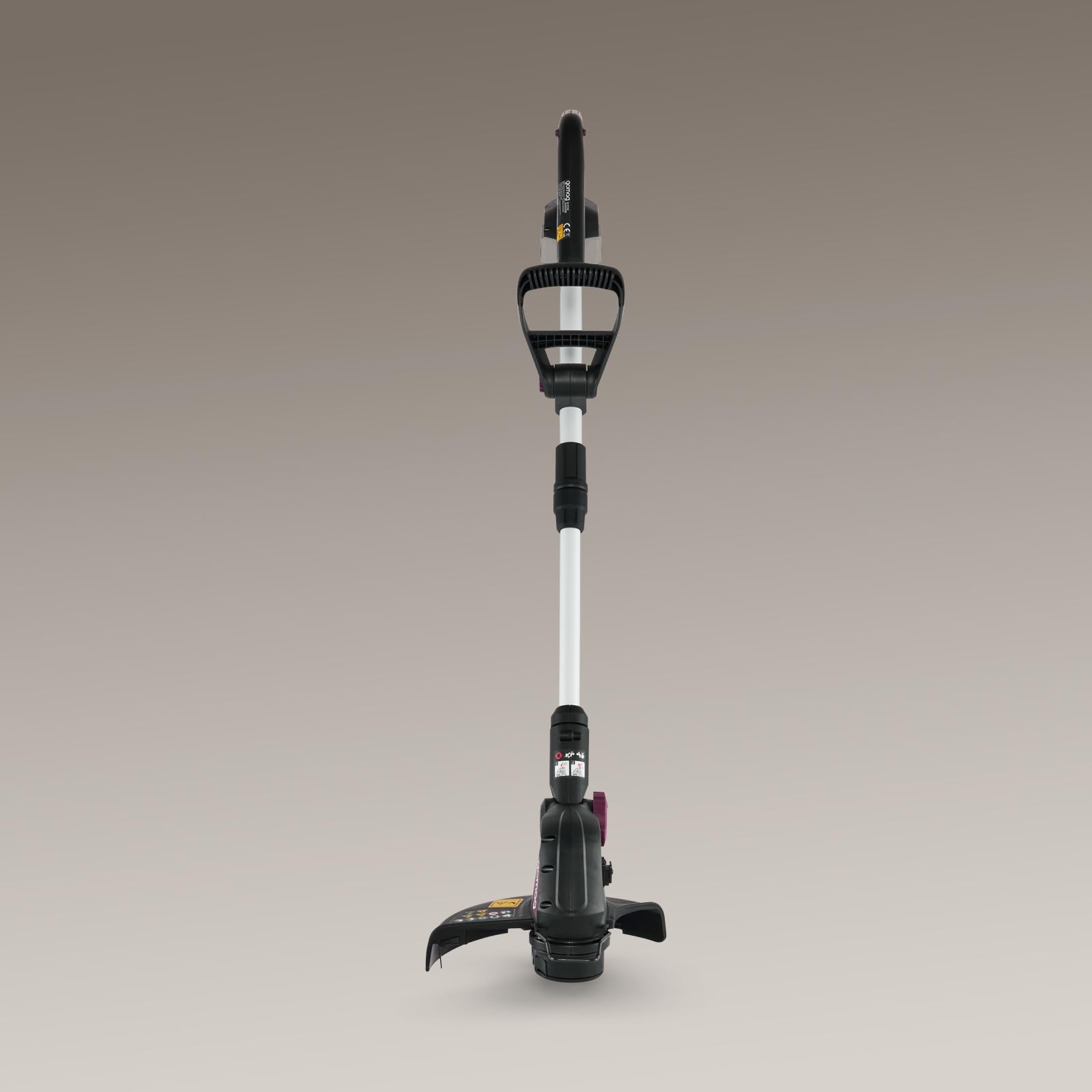 Gomag Akku-Rasentrimmer GO-RT300 | Schnittbreite 300 mm | 90° drehbarer Motorkopf | teleskopierbare Führungsstange | 1,6 mm Nylon-Einzelfaden | Inklusive 2 Ah Akku & Ladegerät sowie zweiter Fadenspule