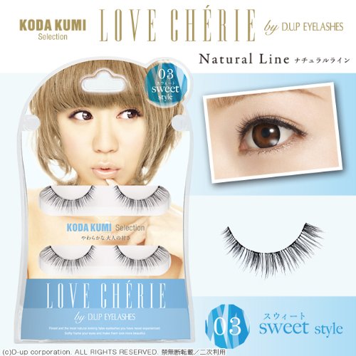 Amazon | 倖田來未つけまつげ ラブシェリ by D-UP アイラッシュ03