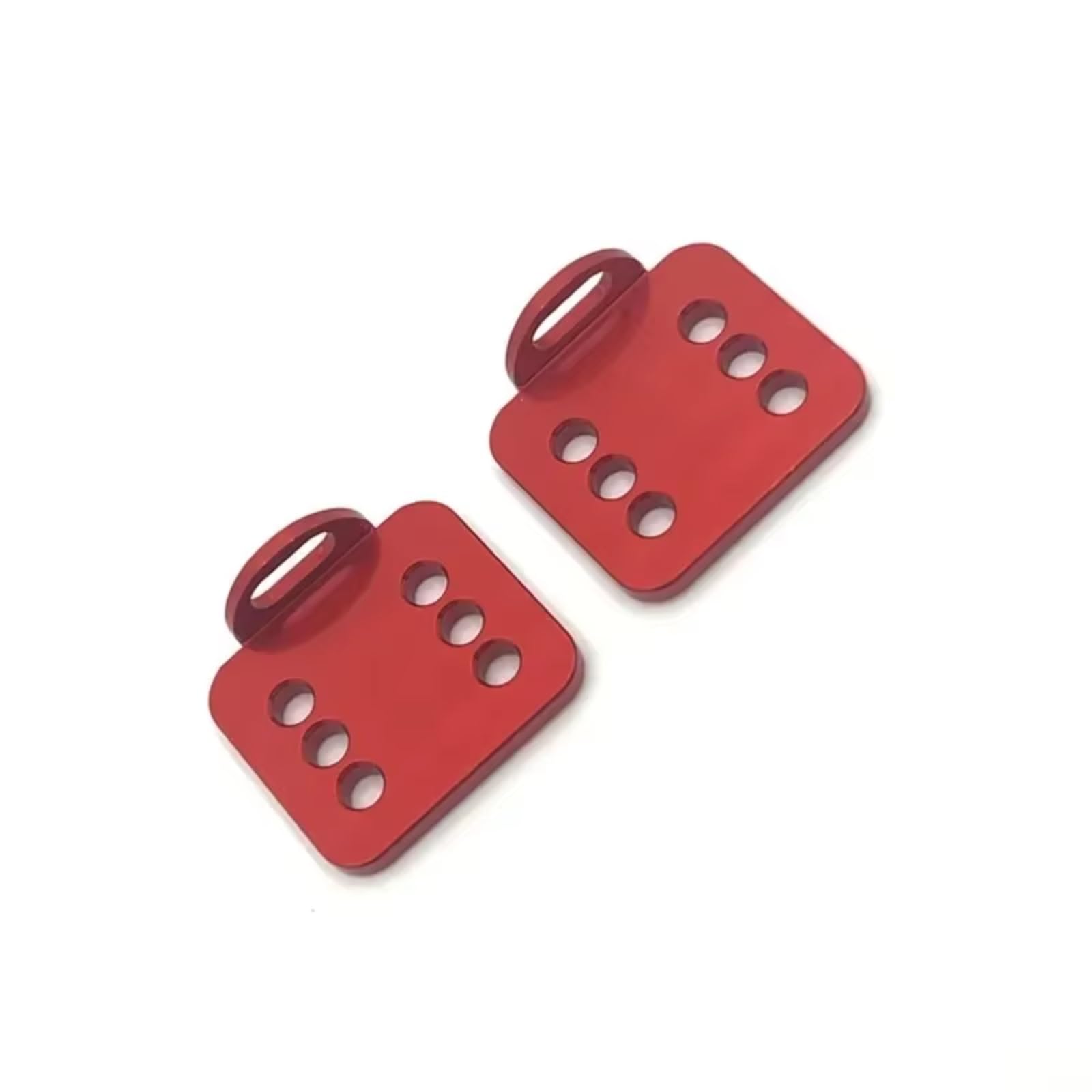 Części zamienne do WPL C74 C74-1 JA11 1/16 Metalowe elementy mocujące do obudowy samochodu RC do modeli gąsienicowych, ciężarówek, części do modernizacji Buggy(Red)