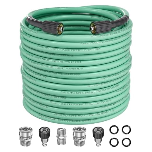 100FT Kink-Resistant Pressure Washer Hose