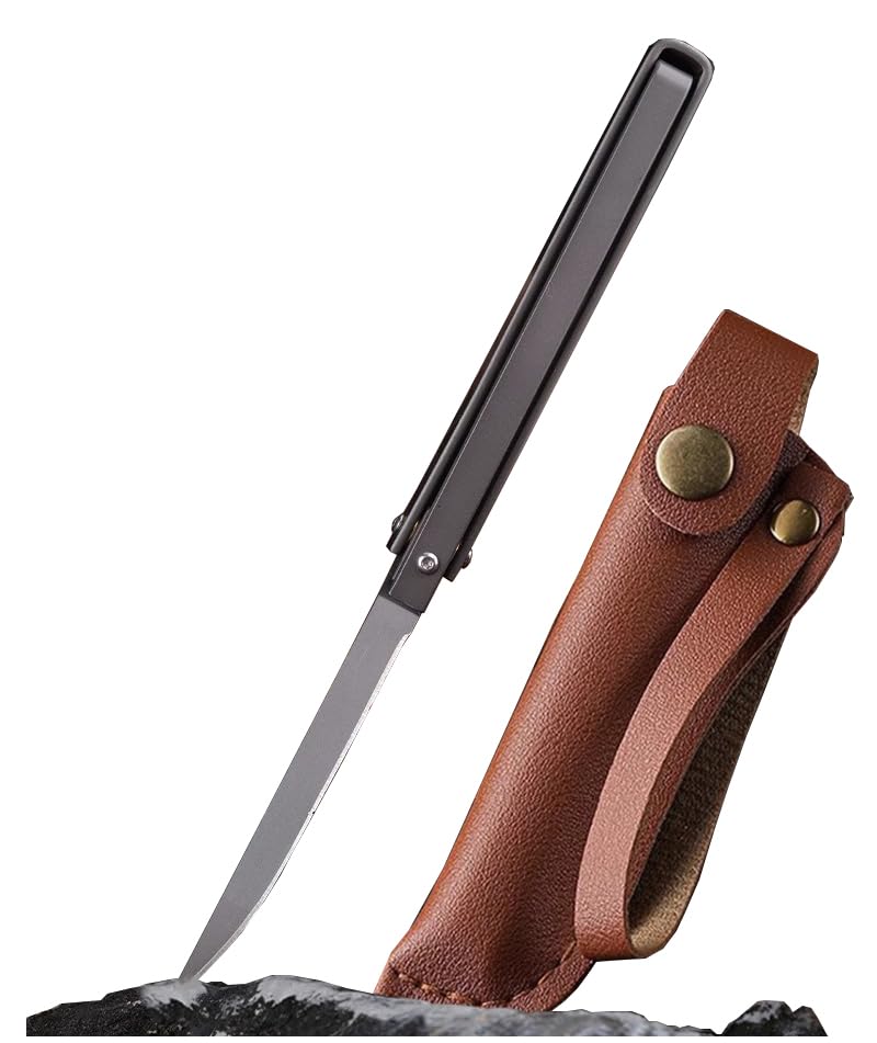 BKGDO Stainless Steel Folding Multifunctional Tool with Glass Breaker for Camping and Hiking