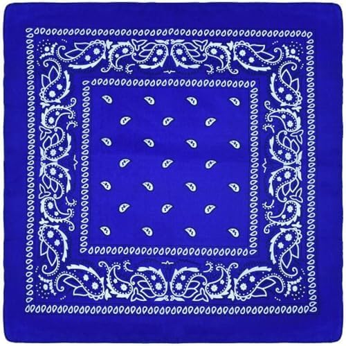 Bandana Lenço Estampado Moda Adulto 55X55Cm Unissex