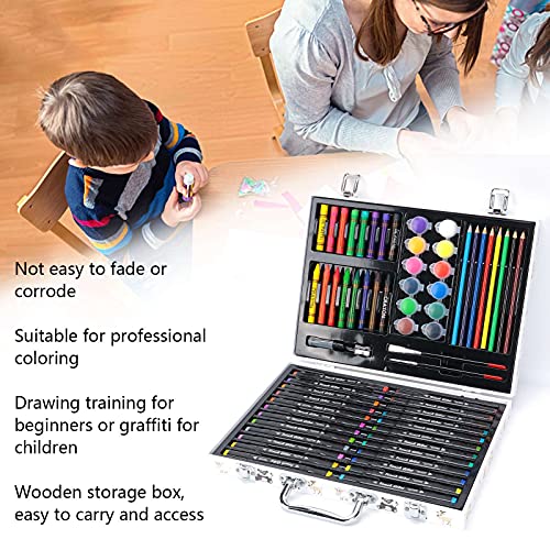Kit de pintura artística, Kit de desenho infantil Conjunto de pintura para colorir Kit de pintura pa
