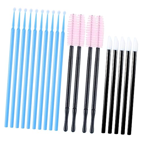 SOESFOUFU 使い捨てまつげブラシクリーニングロッド メイクブラシ 目元用 眉毛用 使いやすい美容ツール ランダムカラー 1セット