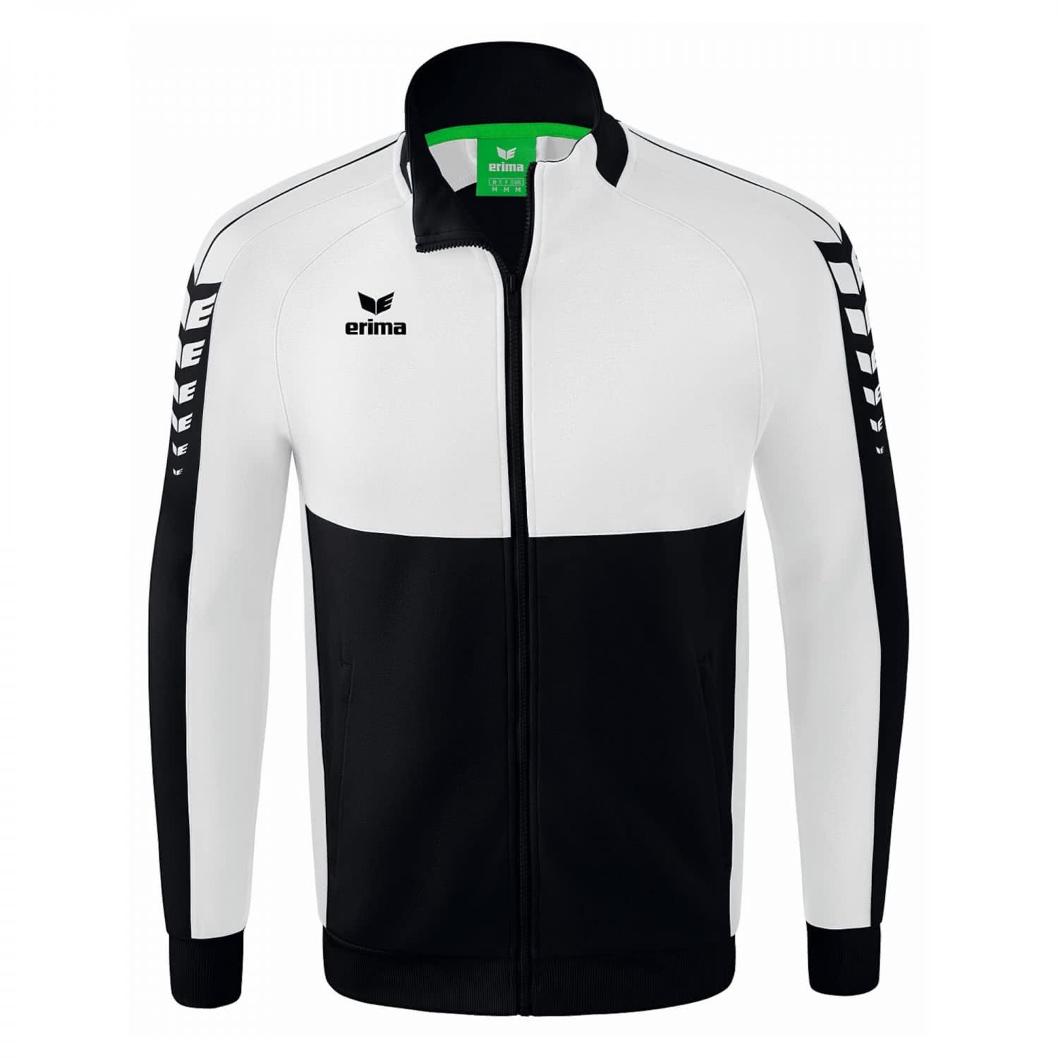 Erima Adult Six Wings Worker Jacket, Black, XXL