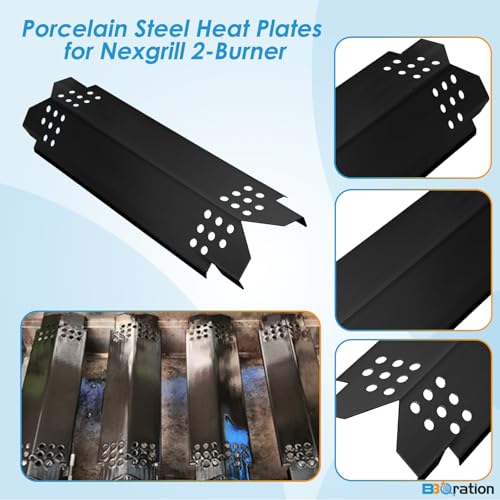 Image of Replacement Parts Kit for Nexgrill 2-Burner 720-0864 720-0864M, Grill Parts Kit for Megamaster 720-0864MA, Grill Grate Kit for Nexgrill Replacement Parts