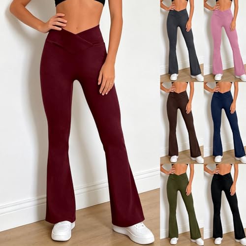 Legging évasé taille haute extensible et pantalon de sport bootcut - 2