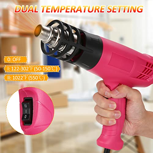PAPAPI Máquina de ar quente 1600-2000 W Kit de máquina de aquecimento de ar quente com configuração