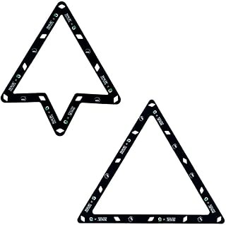 Ghost MagicRack Pool Ball Rack Combo Pack – 8-Ball, 9-Ball & 10-Ball Template Racks – Fedor Gorst Edition – Tight, Consistent Billiard Racking System