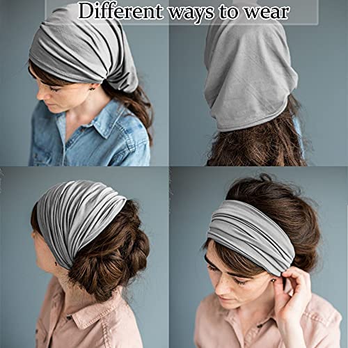 6 Packs Spandex Dreadlocks Tube Unisex Stretch Dreadlocks Band Open End Elastic Hair Cover #TOP5