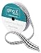 Gina K. Designs for Therm O Web Gingham Fancy Ribbon, 5/8" x 10 yards, Black/White