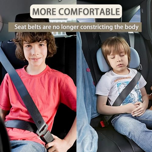 5 Sets Universal Seatbelt Stopper Kit, Snap-on Seat Belt Button Stopper Plastic Seatbelt Buckle Stopper Button Prevent Seatbelt Clip from Sliding Down No Welding Required(Black)
