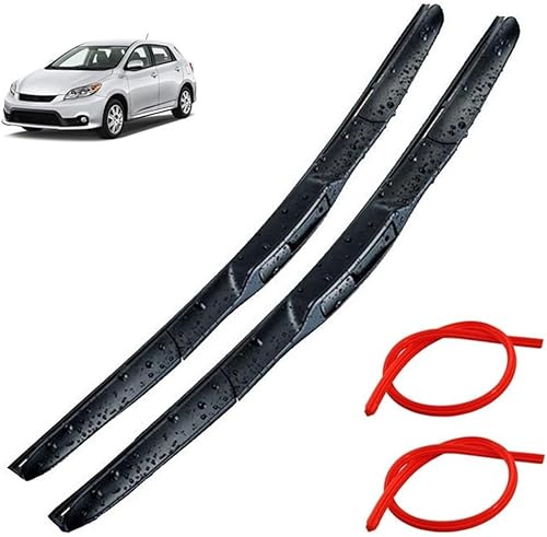Miniatura 1 de Car Wiper Front Hybrid Wiper Blades Compatible with Toyota Matrix E140 2009-2014 Windshield Windscreen Window Car Rain Brushes 26"+17"