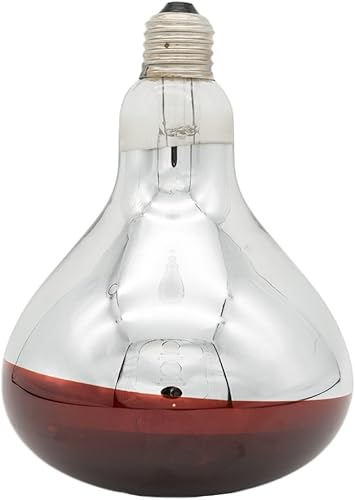 Miniatura 8 de Luz de calefacción infrarroja de 150 W, luz  bombilla roja dura a prueba de explosiones lámpara de vidrio para pollo, cerdo, granja, mascotas,