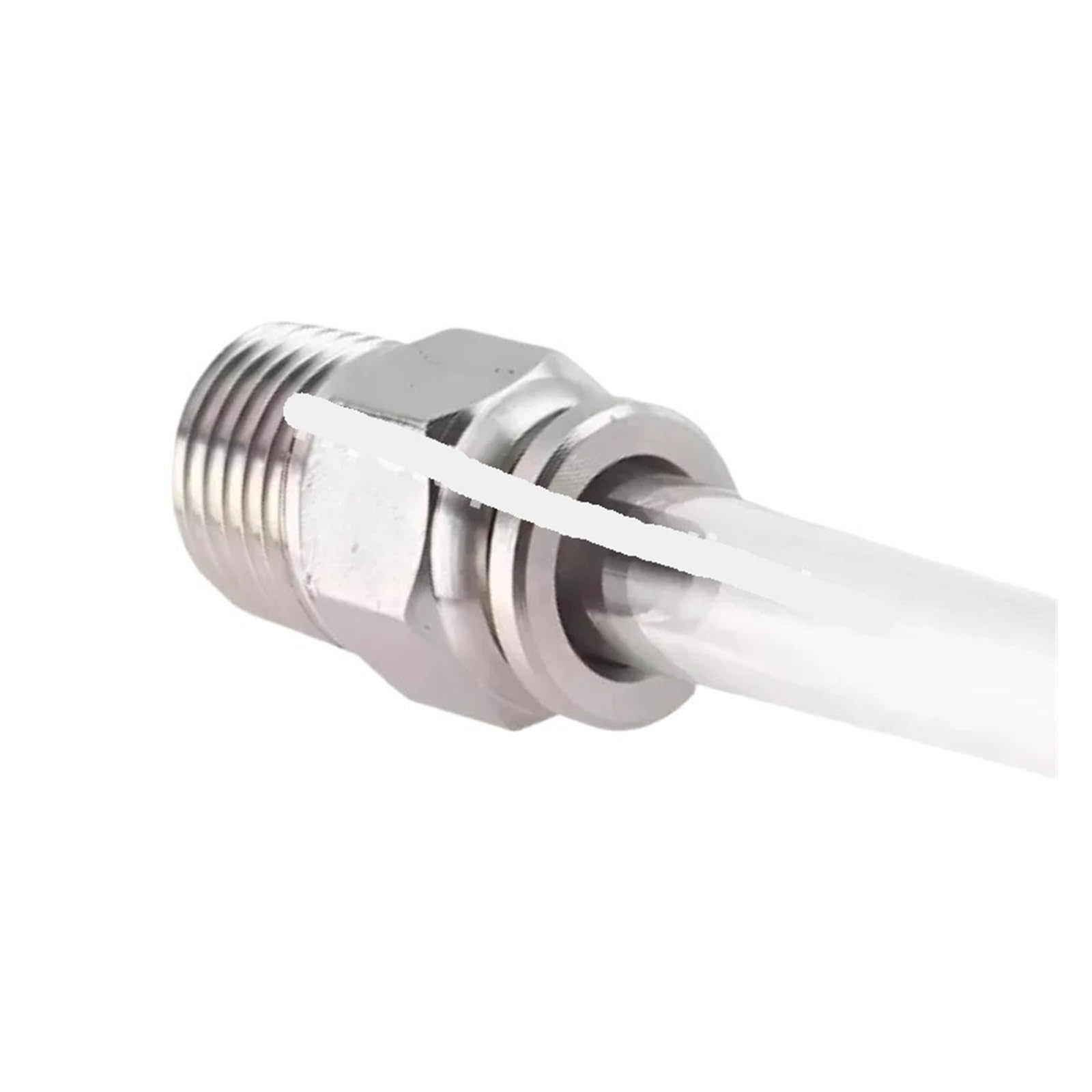 Connecteur pneumatique inox évite fuite air réseau raccord rapide PB