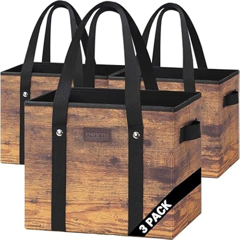 DSDCDJ Heavy Duty Reusable Grocery Bags Cover