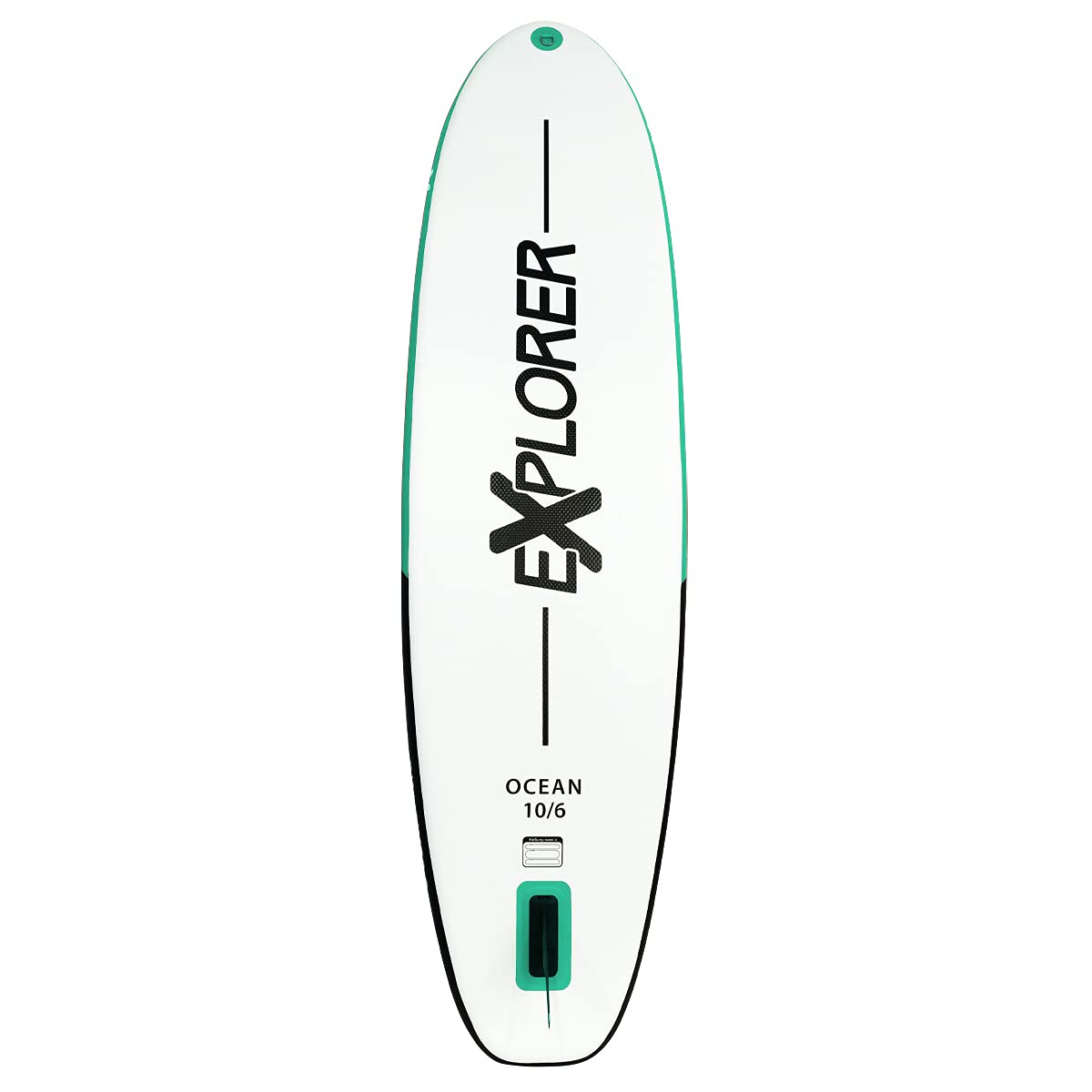 Rix Sup Set Ocean 10,6 Mint Schwimmbrett, 320 x 84 x 12,7 cm, Unisex, für Erwachsene, Mehrfarbig, Einheitsgröße