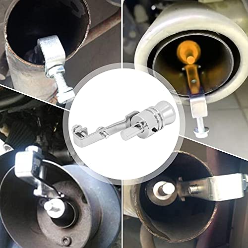 Koobee Universal Gold Aluminum Turbo Sound Exhaust Muffler Pipe Whistle Car Blow off valve BOV Tip Simulator Whistler,Silver,CMUS0-6121-1 Koobee Universal Gold Aluminum Turbo Sound Exhaust Muffler Pipe Whistle Car Blow off valve BOV Tip Simulator Whistler,Silver,CMUS0-6121-1