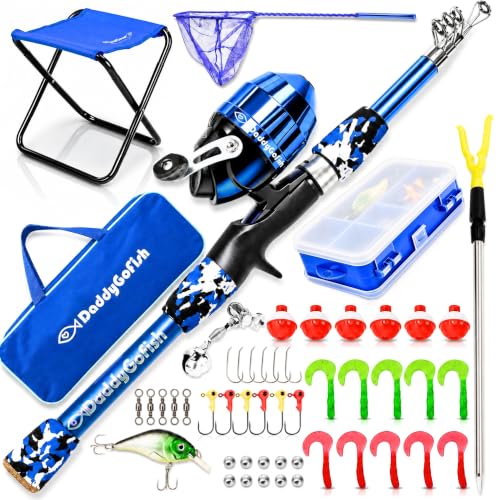 Kids Fishing Pole For Boys, Girls & Youth Age, Toddler...