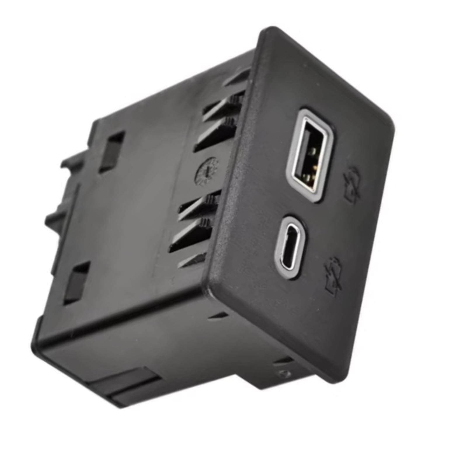 Interruttore Per Auto USB AUX Compatibile Con Chevy Per Suburban Per Tahoe 2021 2022 2023 Per Silverado 1500 2019-2023 Auto USB Presa Di Ricarica 13525889 Interfaccia Porta Presa AUX
