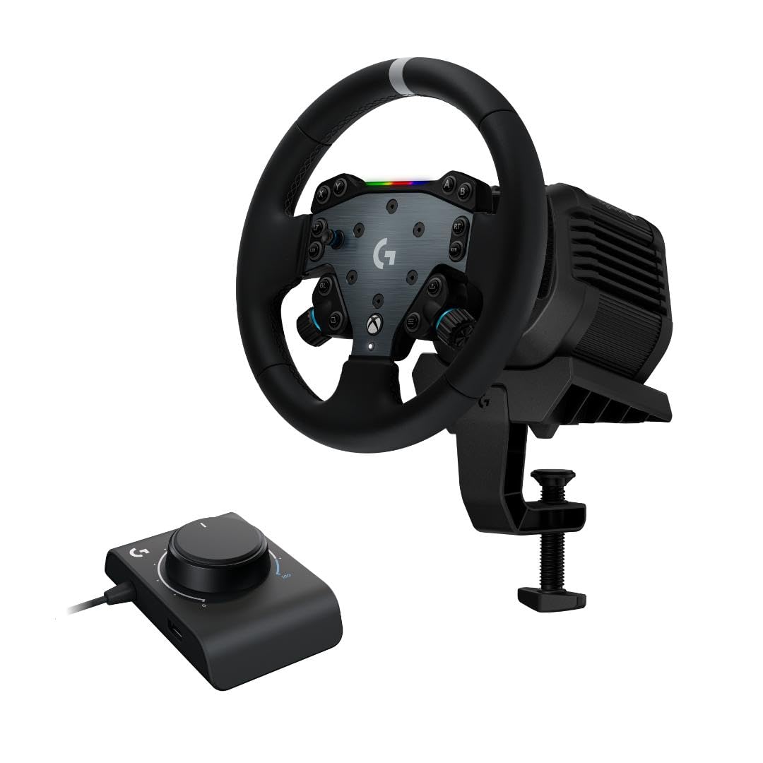 Logitech G RS50 Racing Wheel &amp; Hub System for XB/PC + Racing Adapter Bundle