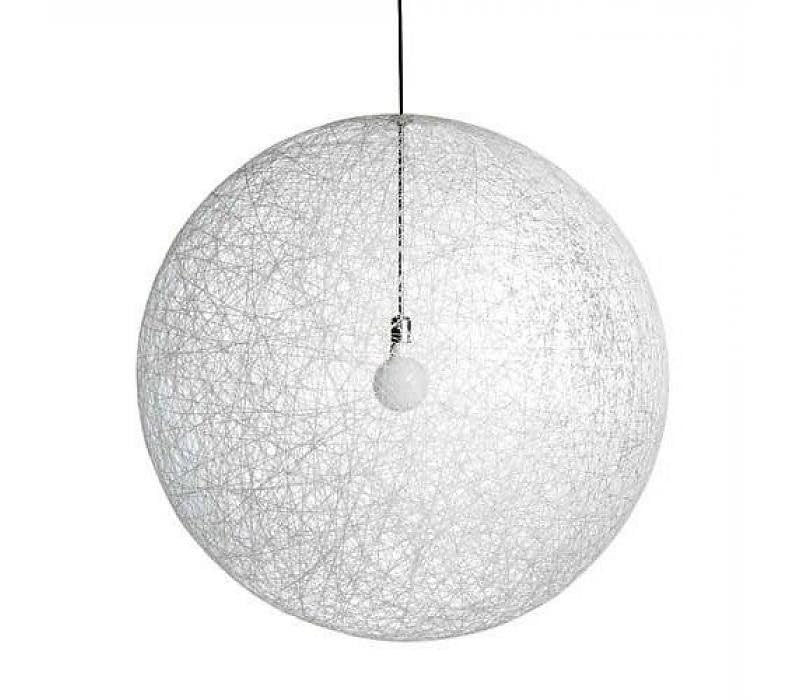 Genérico XITIAhome - Lámpara colgante en cuerda Blanca Ø50cm - Papel/Rattán/Esfera/Redonda 1 x 60W - Random