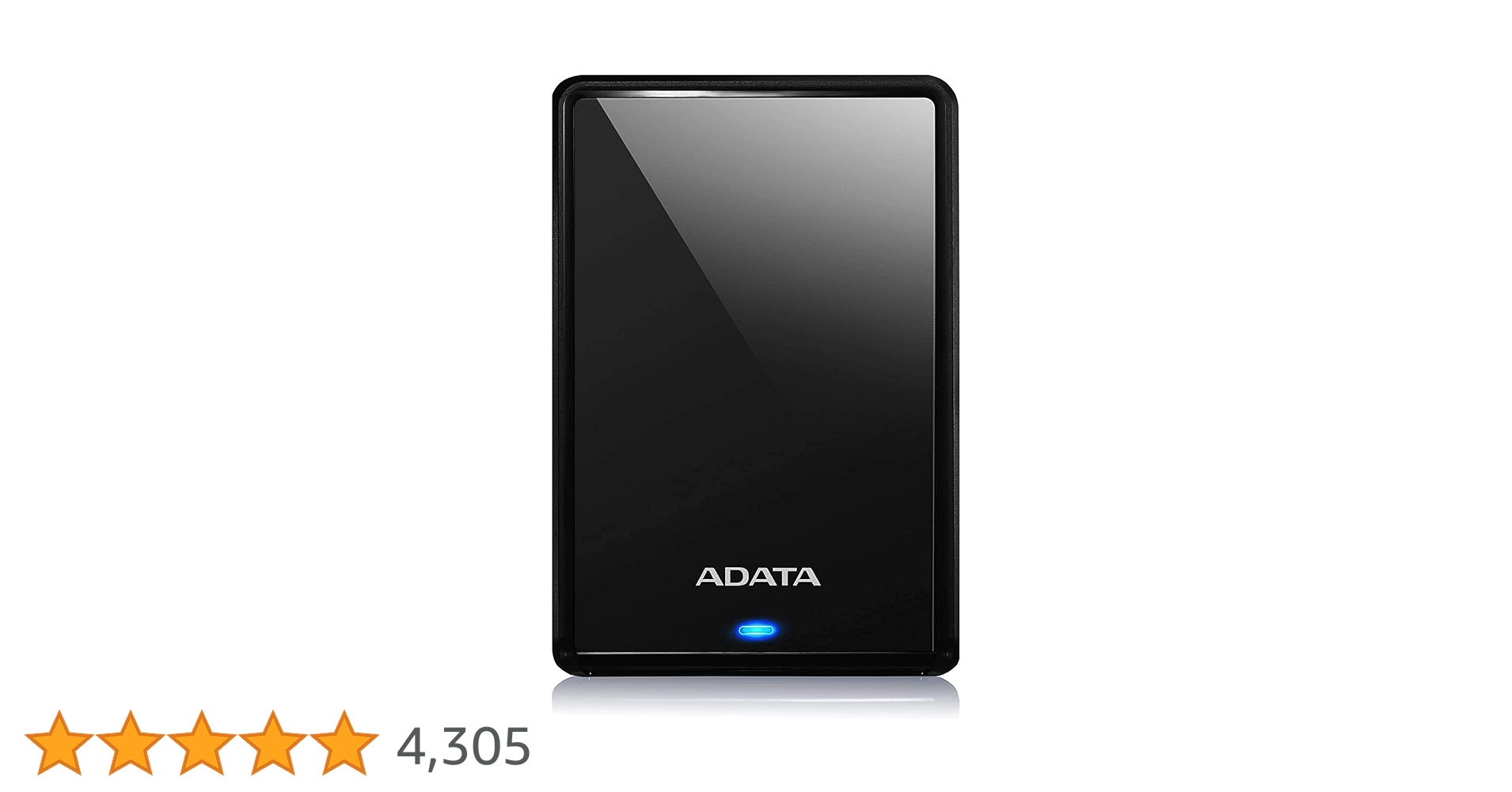 新品　ポータブルハードディスク 4GB HV620S Amazon | ADATA Technology HV620S 外付けハードドライブ 4TB