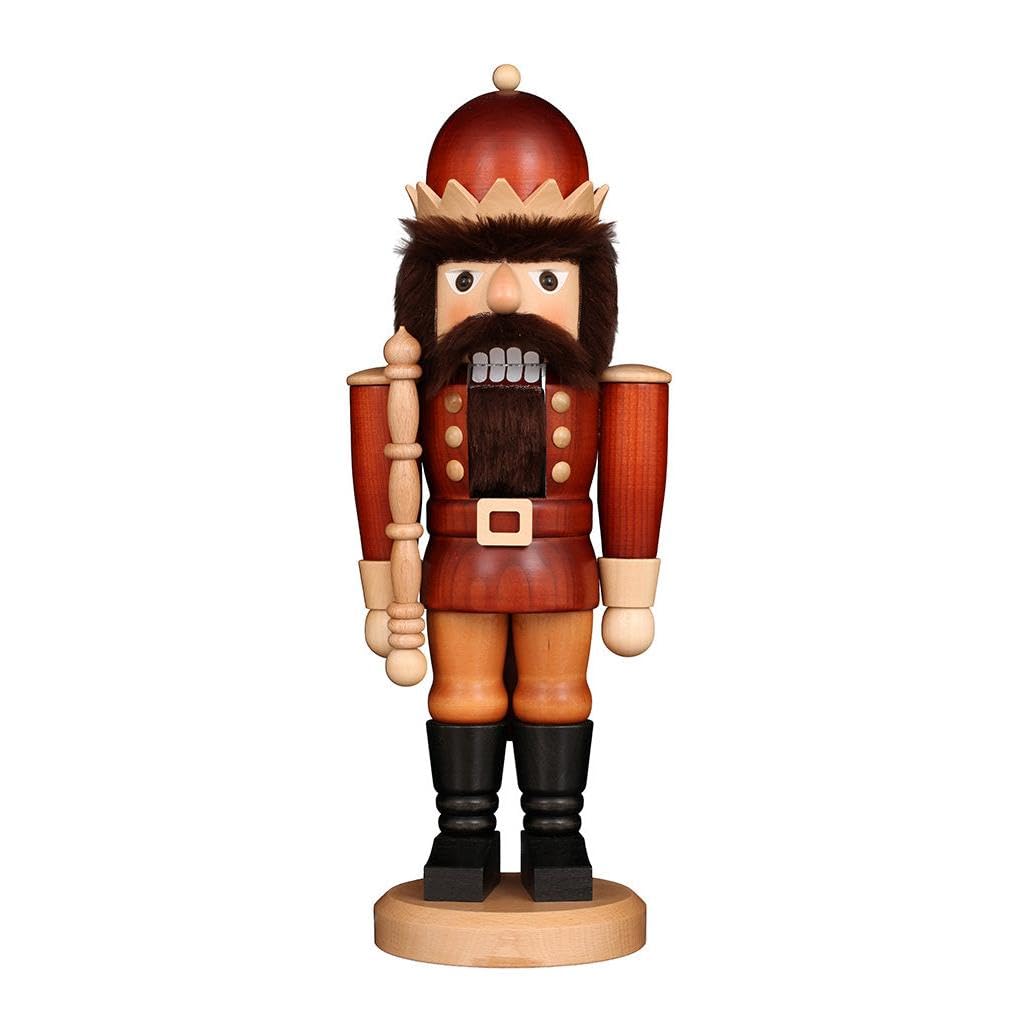 Casse-Noisette Christian Ulbricht King Naturel figurine bois 42,5 cm