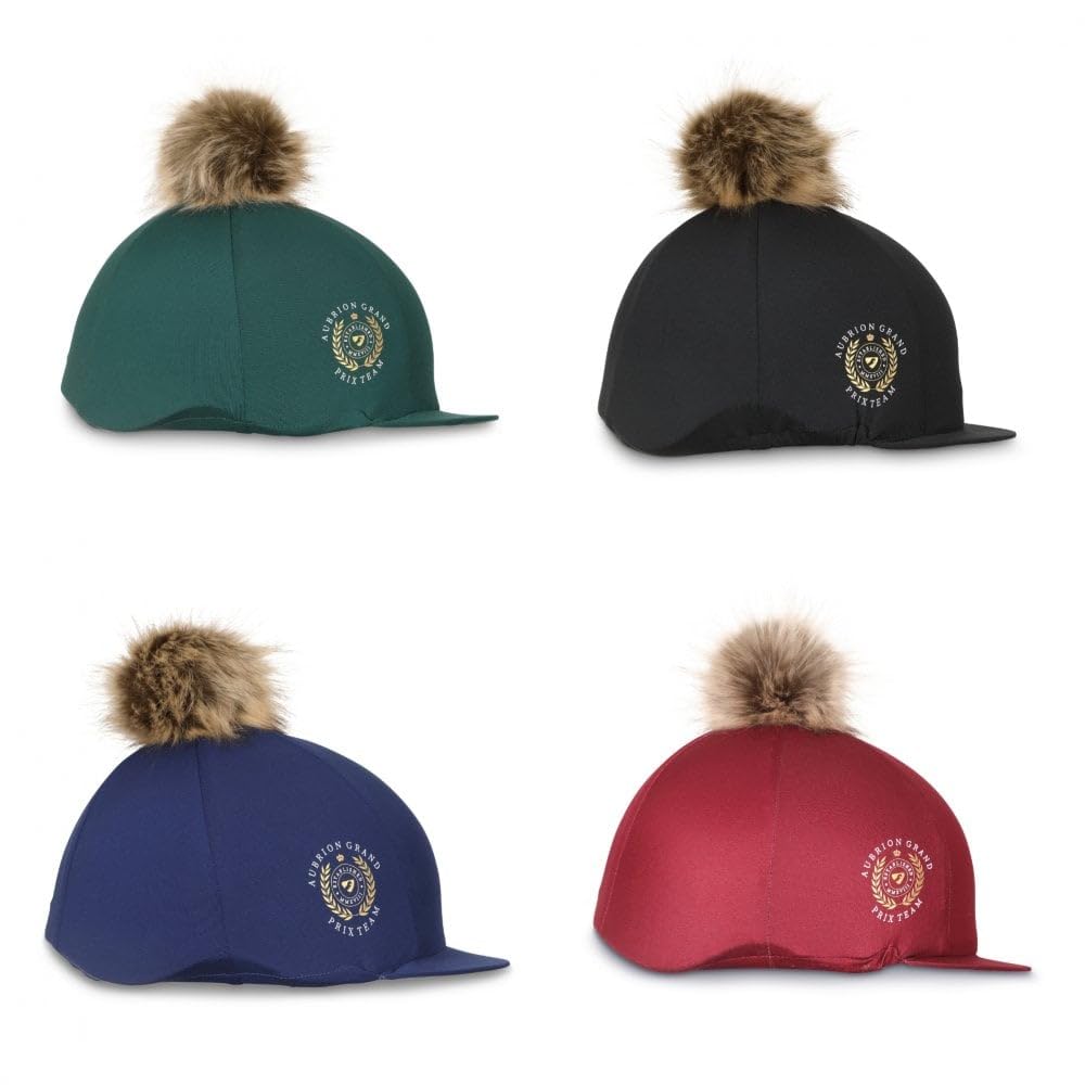 Shires Aubrion Team Hat Silk - Red