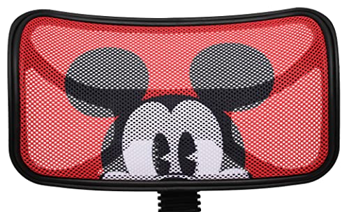 Image of Disney Mickey Mouse Adjustable Swivel Mesh Rolling Desk Chair, for Kids, Teens and Adults