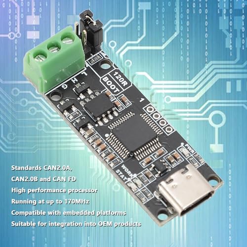 Convertisseur USB vers CAN module d'analyse bus de données processeur Cortex M4 pour ARM - 6