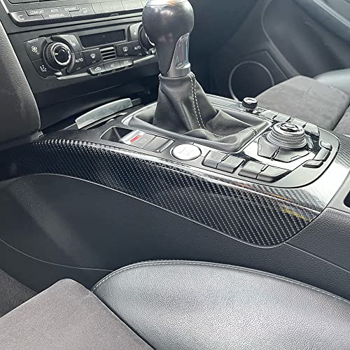 Ipzdf Black 9D Carbon Fiber Vinyl Wrap Adhesive Film Roll, Super Glossy Car Featuring Bubble Free Air Release Technology, Moto Diy Decal Sheet, 20Cm X 152Cm/ 0.65Ft X 5Ft (Rpgl6Black) #TOP2