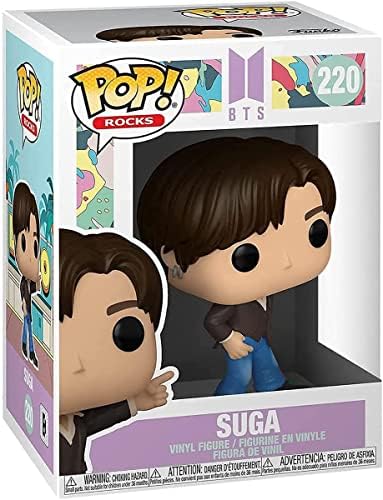 Funko POP Rocks: BTS - Dynamite - Suga, Multicolor, Standard image 4