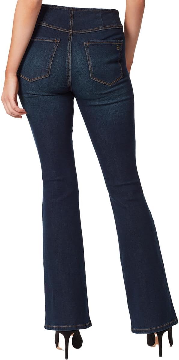 Jessica Simpson Womens Pull on Flare Jean Plus - Image 2