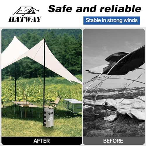image for Hatway Canopy Water Bag, 220 LBS Set of 4 Leg Weights for Pop Up Canop