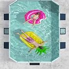 Foto di Piscina pieghevole, con scocca rigida in plastica non gonfiabile, piscina fuori terra portatile per adulti - ideale per il cortile e il giardino