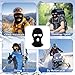 FANELIK 3-Hole Knitted Full Face Cover Ski Mask, Winter Balaclava Warm Knit Full Face Mask for Outdoor Sports