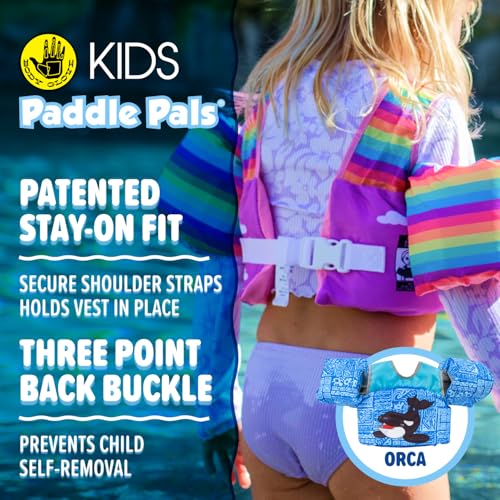 Image of Body Glove Paddle Pals Learn to Swim Coast Guard Approved Kids Life Jacket PFD