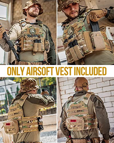 OneTigris Multicam Tactical Vest (Multicam)