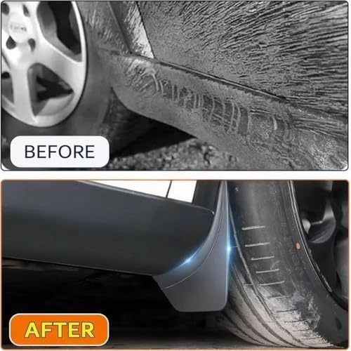 Guardabarros para coche Voleex C30 evitan salpicaduras y daños 5