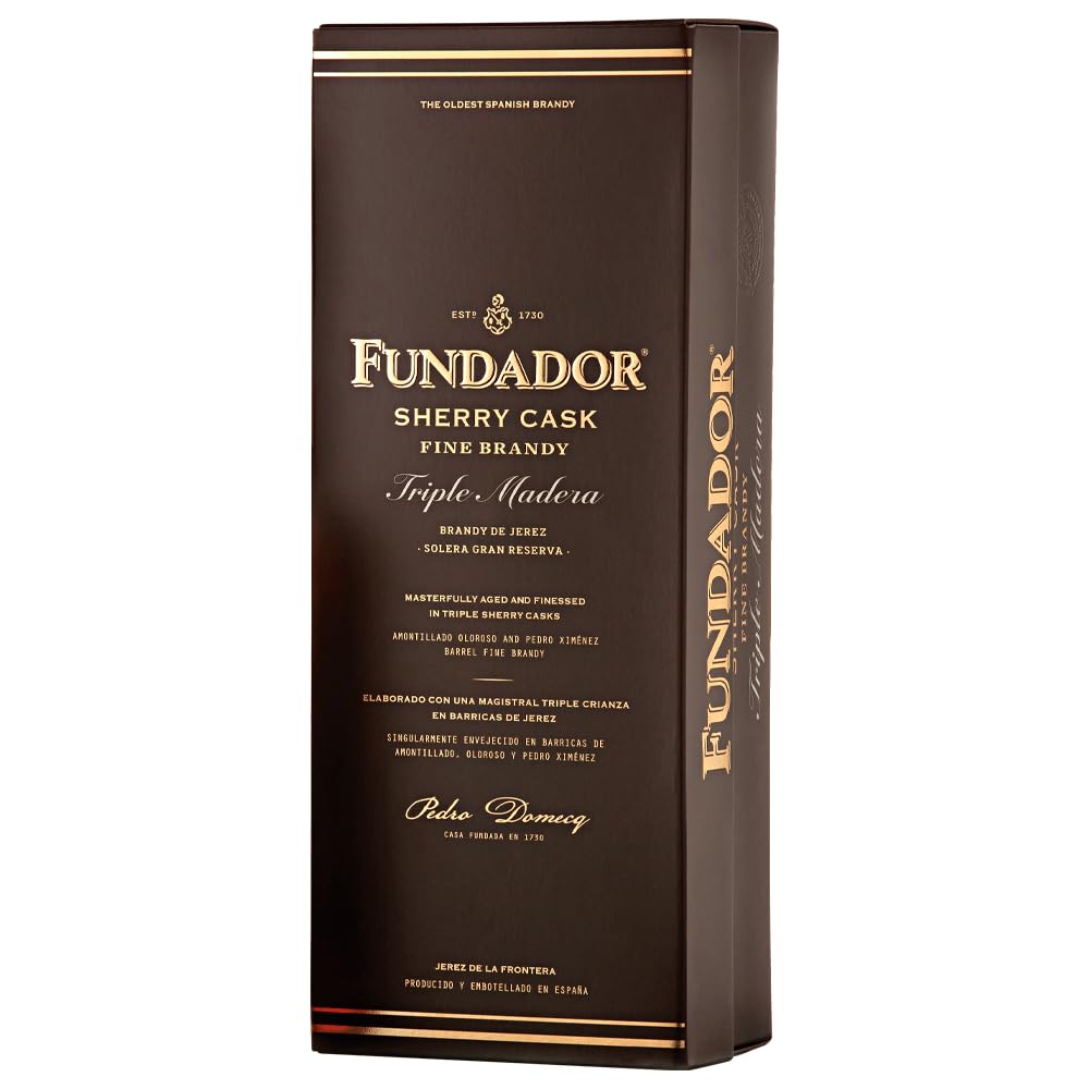 Fundador Triple Madera Brandy de Jerez Solera Gran Reserva 38% 70 cl